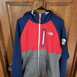 RU14 The North Face full zip